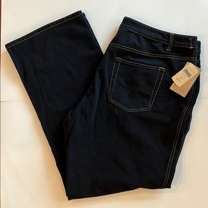 Coldwater Creek NWT Black Jeans Bootcut
